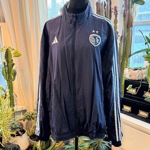 adidas Sporting KC Men’s Soccer Reversible Jacket
